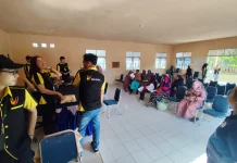 Bank Natuna Gelar Beras Murah, Warga Batu Gajah Antusias