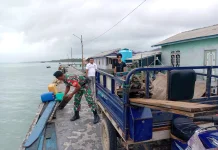 Babinsa Tanjung Pala Gelar Komsos