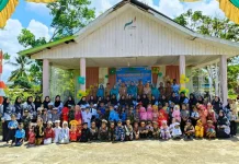 Pawai Hardiknas TK-PAUD Meriahkan Bunguran Batubi