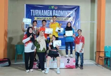 SMAN 1 Bunguran Timur Juara Turnamen Bulutangkis