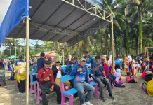 Doorprize Meriahkan Jalan Sehat PGRI di Kelarik
