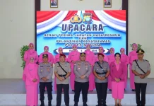 Kapolres Natuna Pimpin Sertijab dan Pelantikan Pejabat