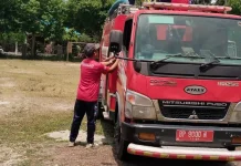 TK Bunguran Selatan Outing Class ke Damkar Natuna