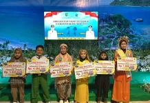 Pemenang Lomba Bertutur Natuna Terima Hadiah Belasan Juta Rupiah