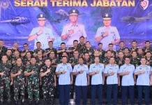 Tongkat Komando Pangkodau I Resmi Berganti