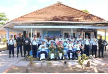Danpuspomau Kunjungi Satpomau Lanud RSA Natuna