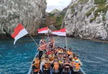 Polsek Jemaja Gelar Patroli Perbatasan di Pulau Terluar,