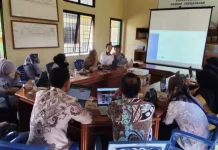BPS Natuna Gelar Pembinaan Desa Cantik di Batu Gajah