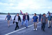 Irkoopsau Berkunjung di Natuna, Lanud RSA Dukung Wasrikkap