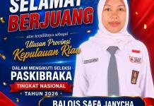 Siswi SMAN 1 Bunguran Timur Wakili Kepri Seleksi Paskibraka Nasional
