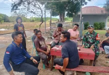 Babinsa Air Payang Pererat Silaturahmi Warga