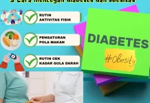 Tiga Cara Sederhana Cegah Risiko Diabetes dan Obesitas