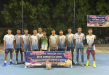 Tim Voli Putra Desa Batu Gajah Melaju Final Turnamen Desa Sungai Ulu 2026