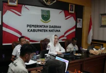 Bupati Natuna Hadiri Paparan Aspiring Unesco Global Geopark
