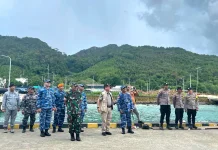 Danlanud RSA Lepas Keberangkatan Pangkogabwilhan I menuju Tanjungpinang