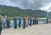 Danlanud RSA Lepas Keberangkatan Pangkogabwilhan I ke Tanjungpinang