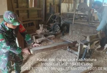 Babinsa Kadur Bantu Usaha Somel