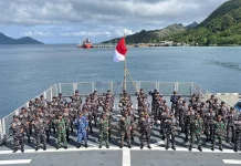 Pangkoarmada I Tinjau Latihan Siaga Tempur Laut Unsur Operasi Guspurla Koarmada I