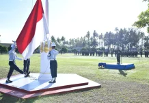 Lanud RSA Natuna Gelar Upacara Hari Kebangkitan Nasional ke-118