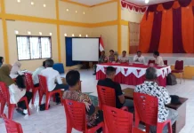 Tim IPB Melakukan Wawancara Bersama Lembaga Desa Tanjung Pala