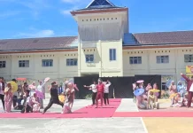 Siswa SMAN 1 Bunguran Timur Ikuti Ujian Praktik Seni Teater