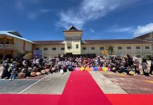SMAN 1 Bunguran Timur Gelar Ujian Praktik Seni Lukis