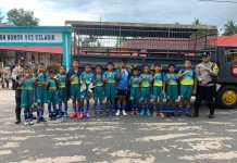 Polres Natuna Fasilitas Transportasi untuk Kompetisi Sekolah