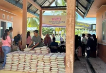 Penjualan Beras Murah di Desa Disambut Antusias Warga