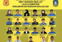 SMKN 1 Bunguran Timur Laut Raih Sertifikasi K3