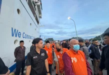 Kejari Natuna Kawal Eksekusi 15 Tahanan ke Lapas Tanjungpinang dan Batam