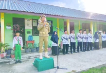 Satpol PP Natuna Berikan Pembinaan Disiplin dan Ketertiban di Sekolah