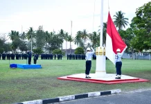 Lanud RSA Natuna Peringati Hari Lahir Pancasila