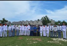SMAN 1 Bunguran Timur Gelar Upacara Hari Lahir Pancasila