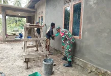 Babinsa Tanjung Pala Serap Aspirasi Warga Binaan melalui Komsos Rutin