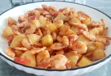 Sambal Goreng Kentang Udang Cabai Rawit