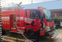 Pelayanan Non Kebakaran Damkar Natuna Hadir di Sekolah