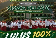 Mis Darul Ulum Catat Kelulusan Siswa Kelas VI Capai 100 Persen