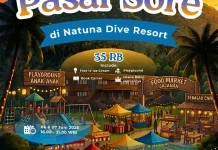 Pasar Sore di Natuna Dive Resort Akan Hadirkan Literasi dan Kegiatan Sosial
