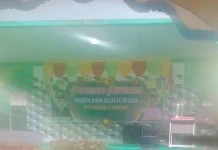 Anak TK Tampilkan Tarian Pada Pelepasan MTsN 3 Suak Midai