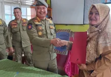 SDN 001 Ranai Gandeng Satpol PP Bentuk Lingkungan Sekolah Tertib