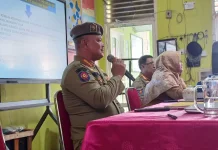 Satpol PP Natuna dan SDN 001 Ranai Bina Bersama Karakter Siswa
