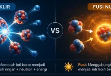 Memahami Perbedaan Fisi dan Fusi Nuklir dengan Pendekatan Sederhana