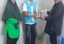 Penyerahan Ecobrick Hari Lingkungan Hidup