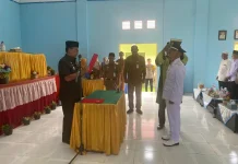 Herianto Resmi Dilantik Sebagai Kepala Desa Pengadah PAW
