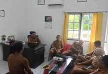 Kecamatan Subi Gelar Pertemuan Rutin Internal Pejabat Kecamatan