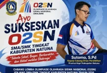 O2SN SMA/SMK Tingkat Kabupaten Natuna 2026 akan  Digelar,