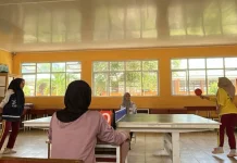 Tenis Meja Tunggal Putri Meriahkan Class Meeting SMAN 1 Bunguran Timur