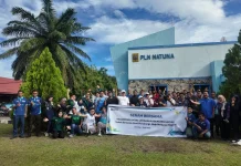 PLN Natuna  Gelar Senam Sehat Bersama