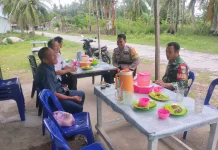 Babinsa Air Payang Perkuat Sinergi dengan Warga