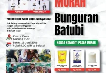 KPM Batubi Terima Beras dan Pasar Murah